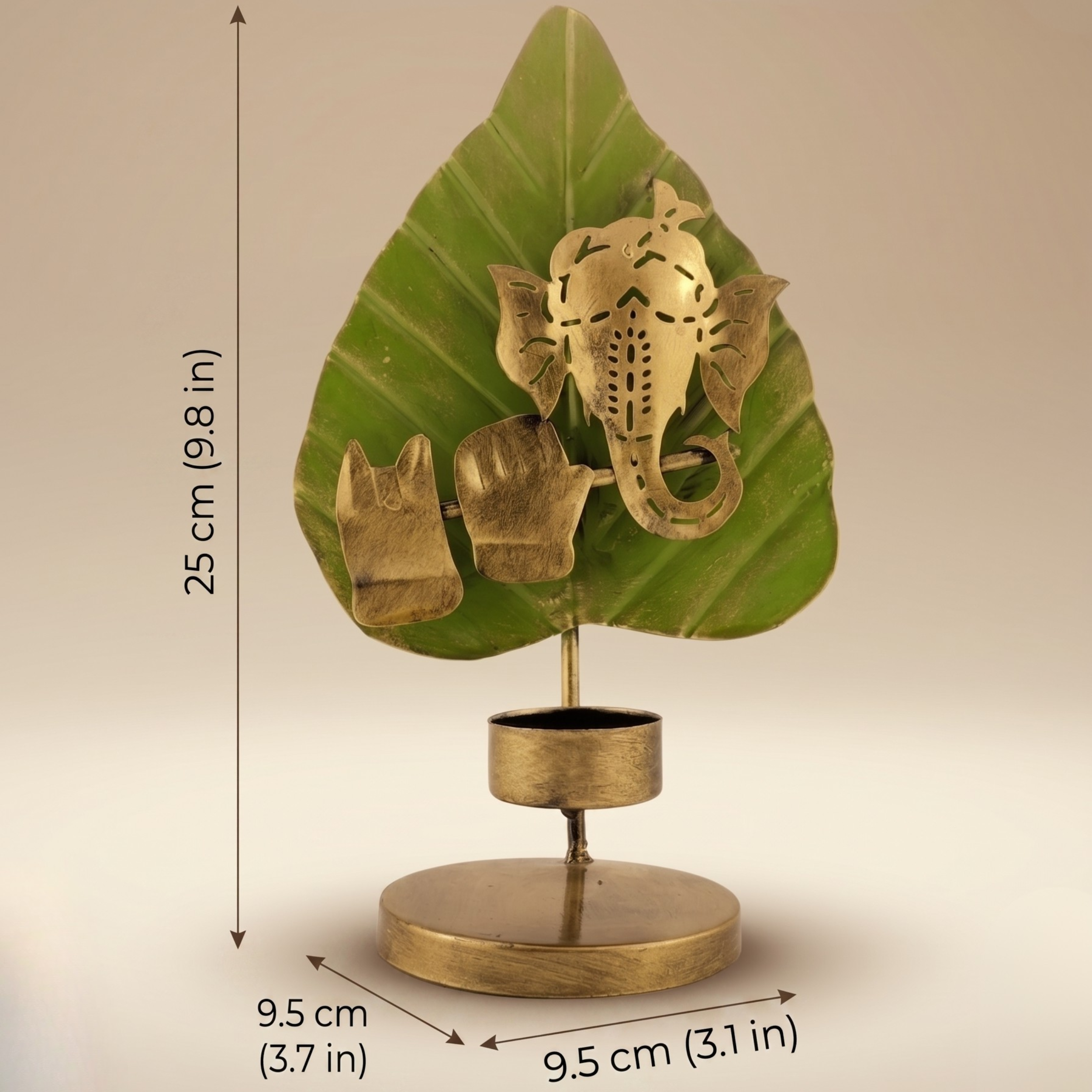 Ganpati Candle Holder – Perfect Diwali & Housewarming Gift
