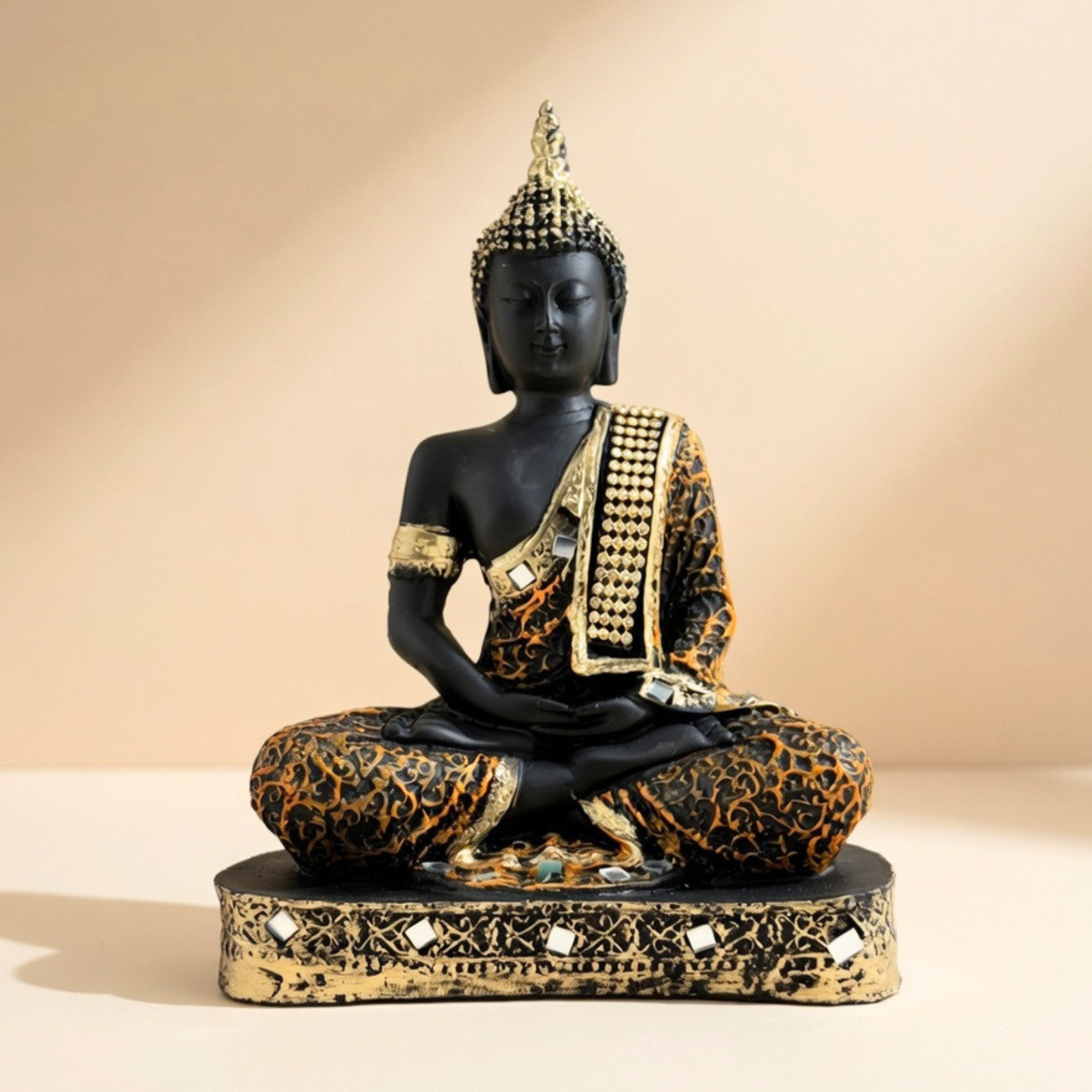 Handcrafted Buddha Meditation Statue – Zen Home Decor Idol