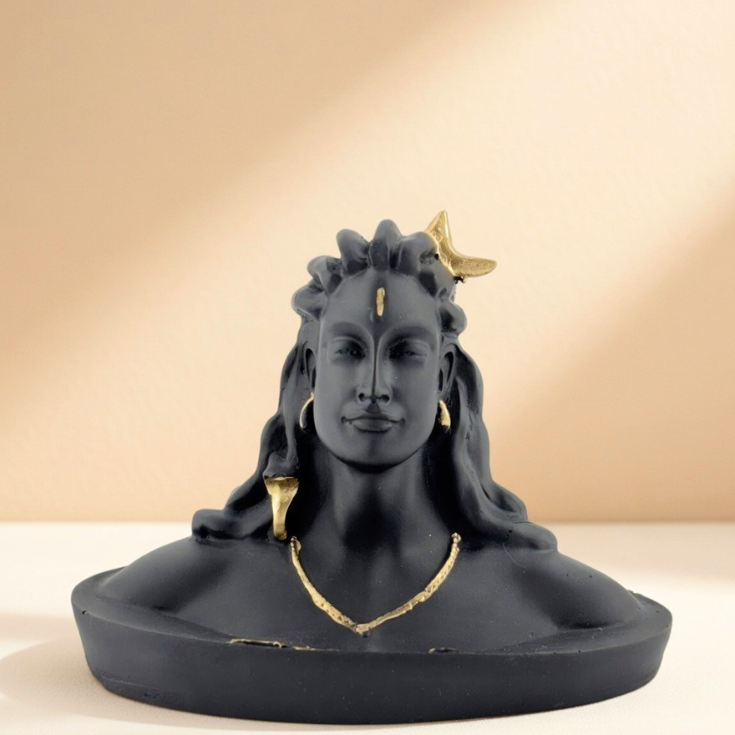 Handcrafted Lord Shiva Bust Statue – Spiritual Home Decor Idol