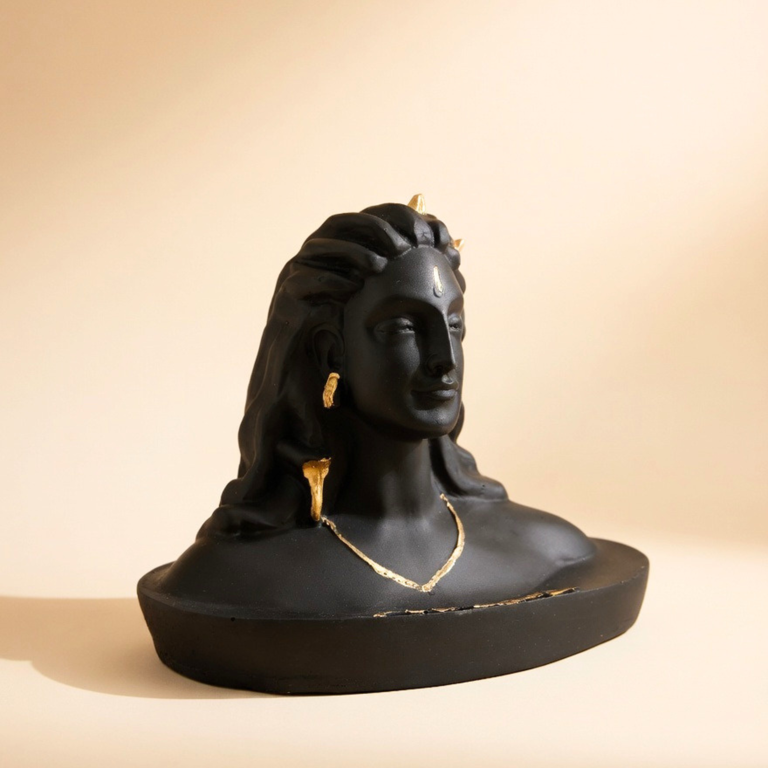 Handcrafted Lord Shiva Bust Statue – Spiritual Home Decor Idol
