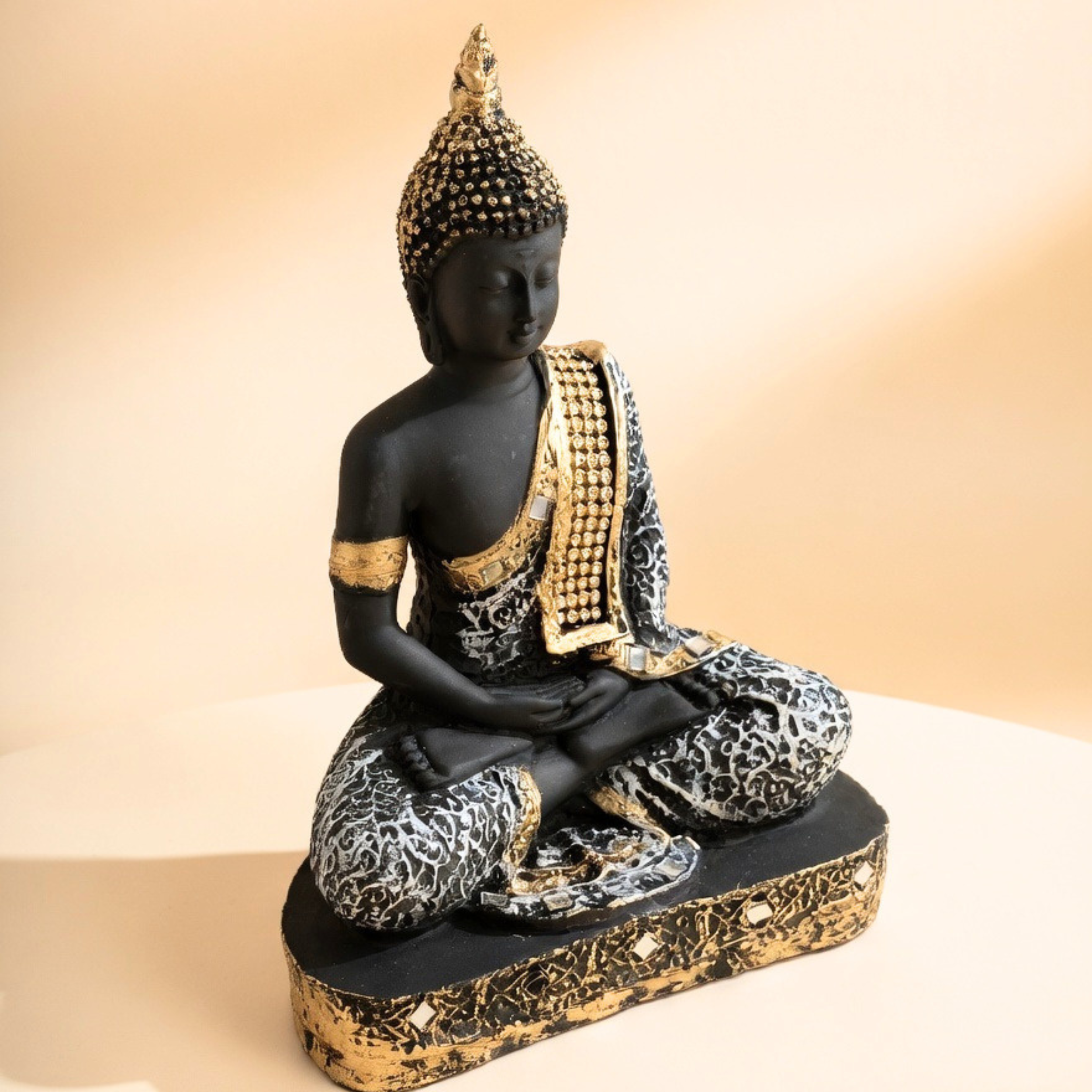 Handcrafted Meditating Buddha Statue – Peaceful Home Decor Idol