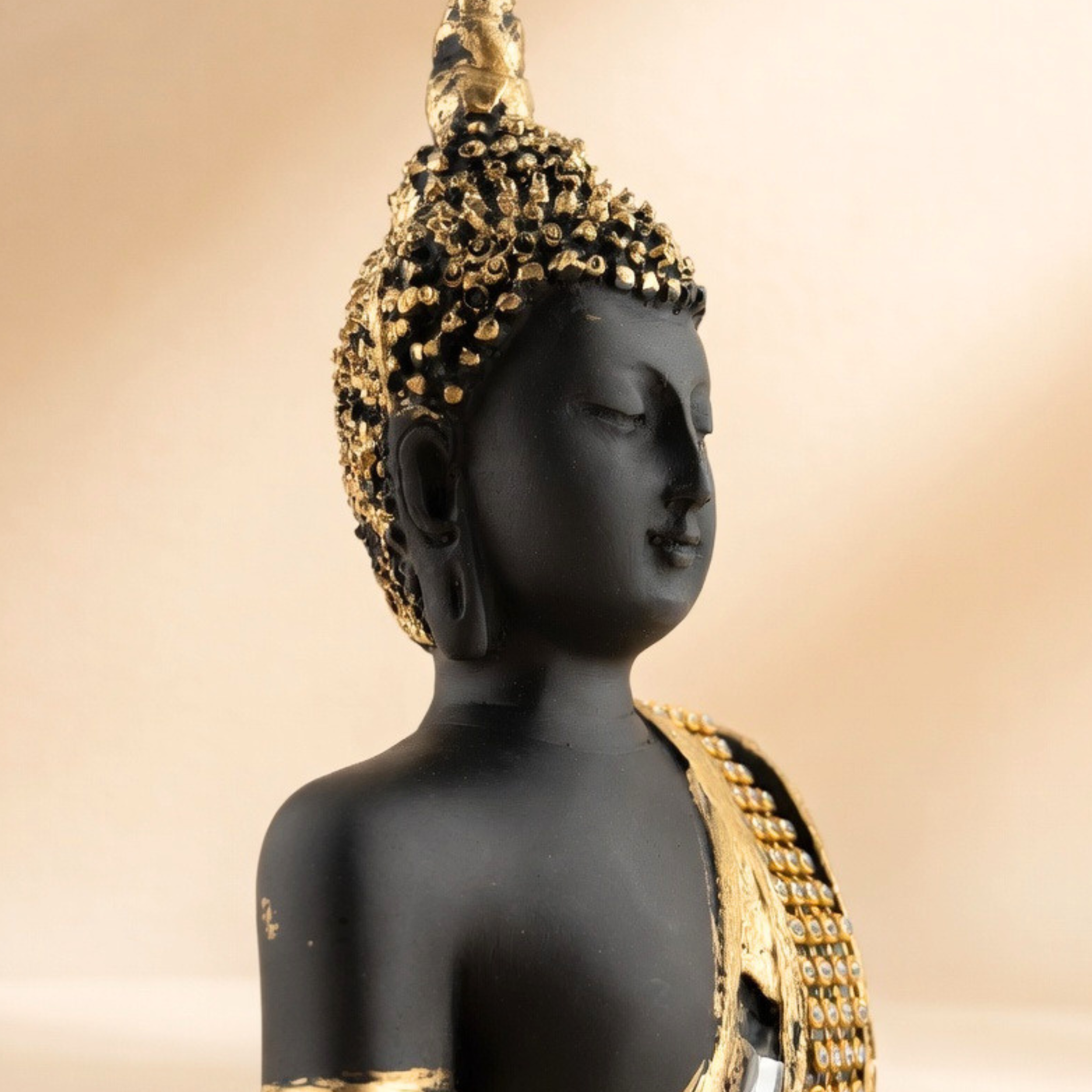 Handcrafted Buddha Meditation Statue – Zen Home Decor Idol