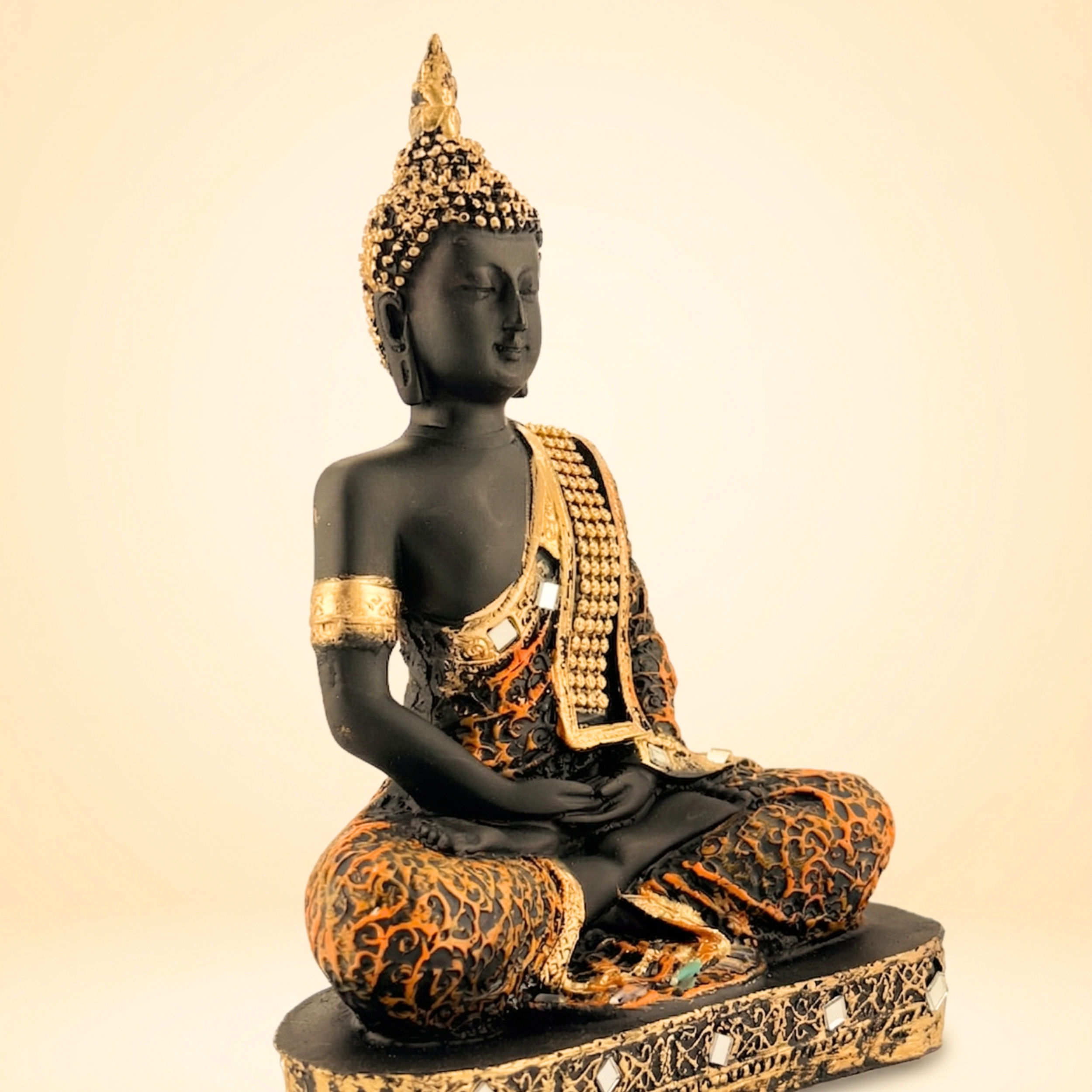 Handcrafted Buddha Meditation Statue – Zen Home Decor Idol