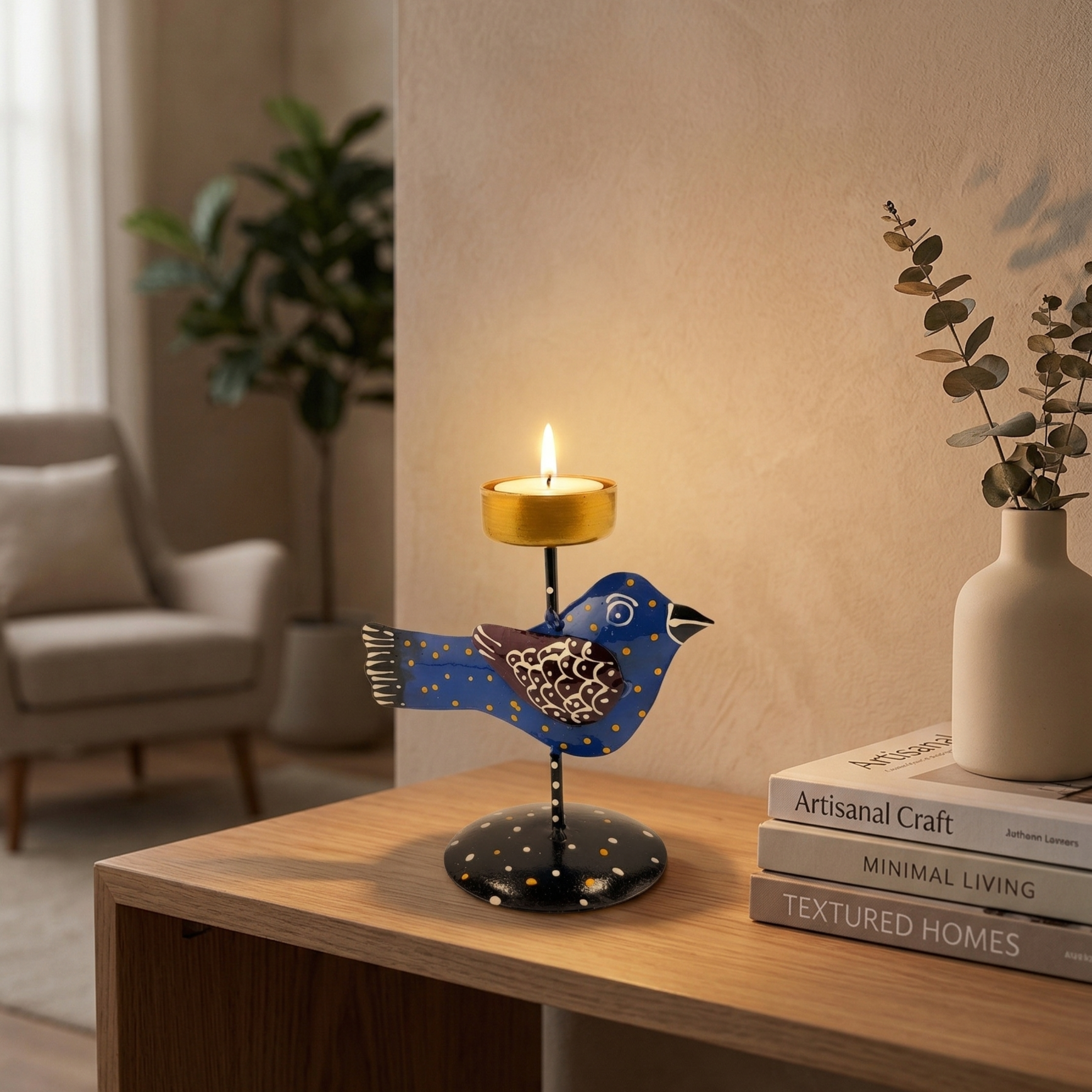 Unique Bird Candle Holder – Perfect Gift for Home & Festive Decor