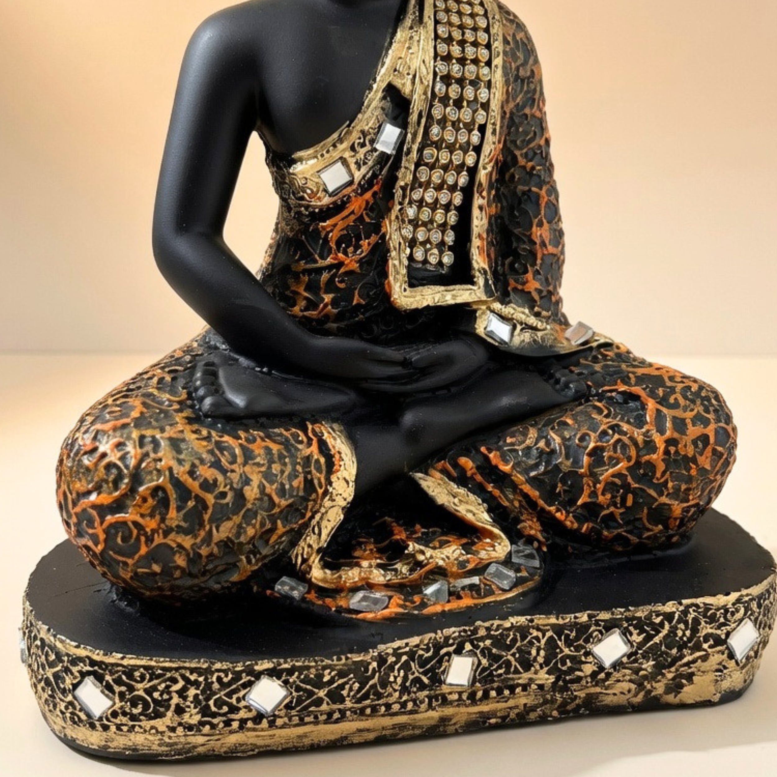 Handcrafted Buddha Meditation Statue – Zen Home Decor Idol