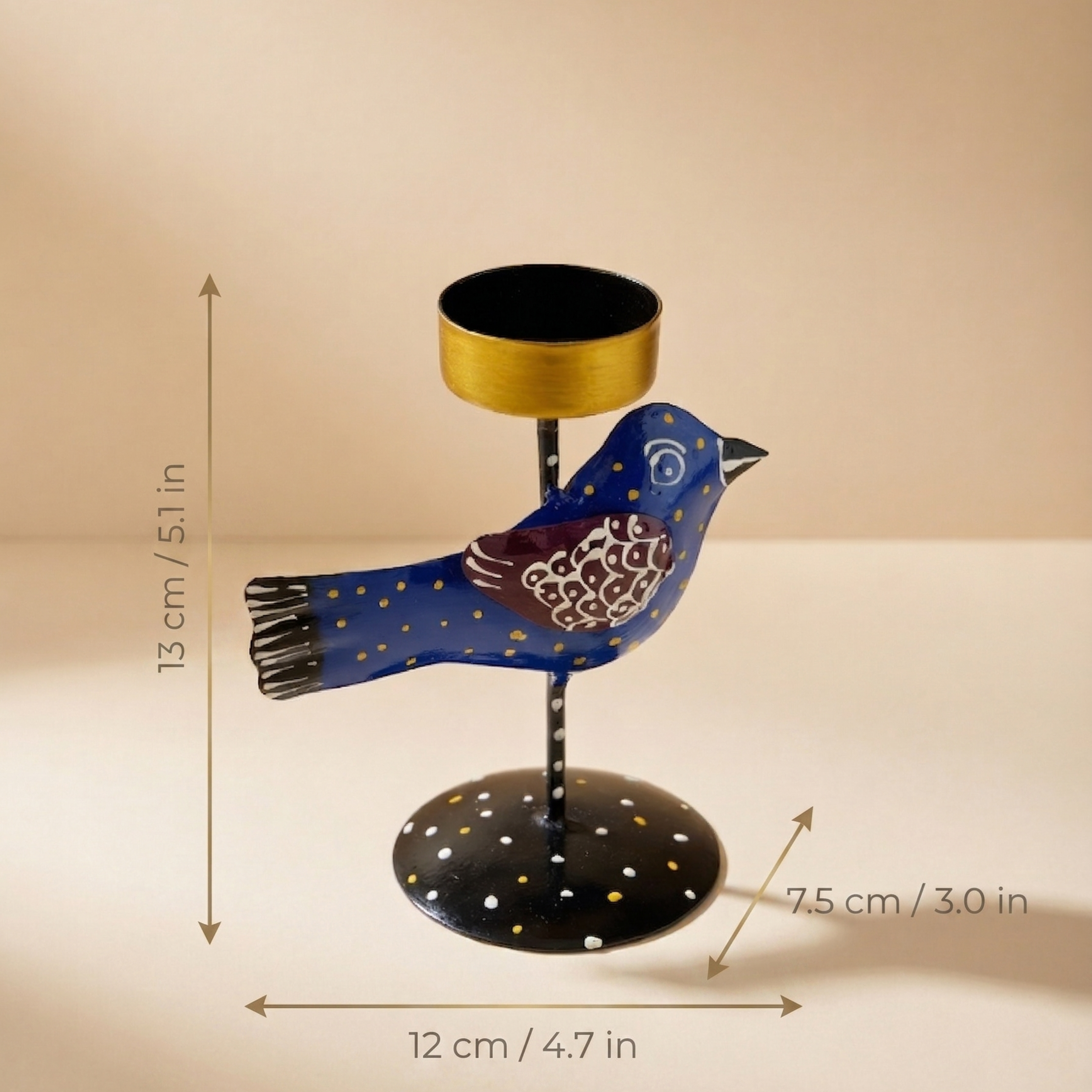 Unique Bird Candle Holder – Perfect Gift for Home & Festive Decor
