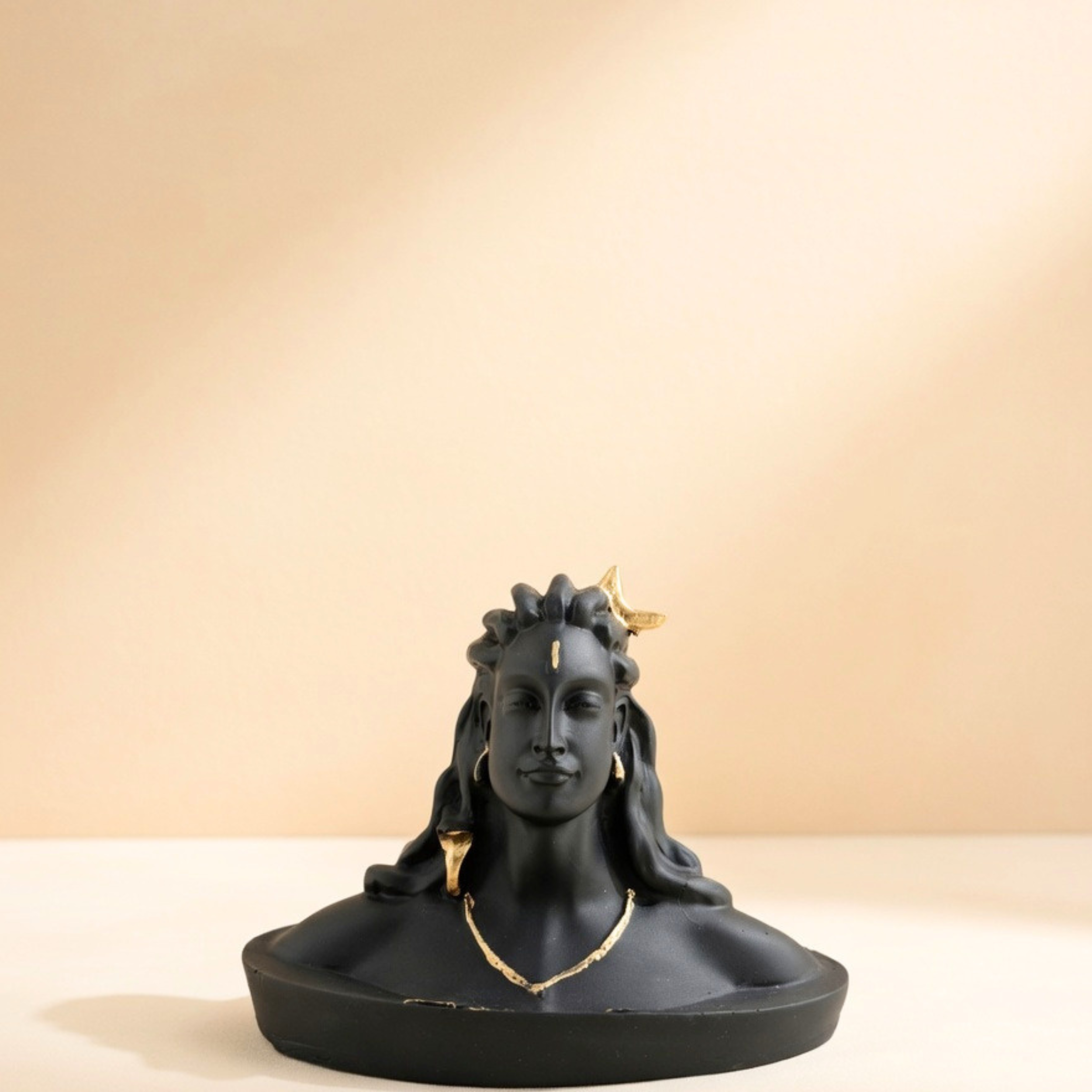 Handcrafted Lord Shiva Bust Statue – Spiritual Home Decor Idol
