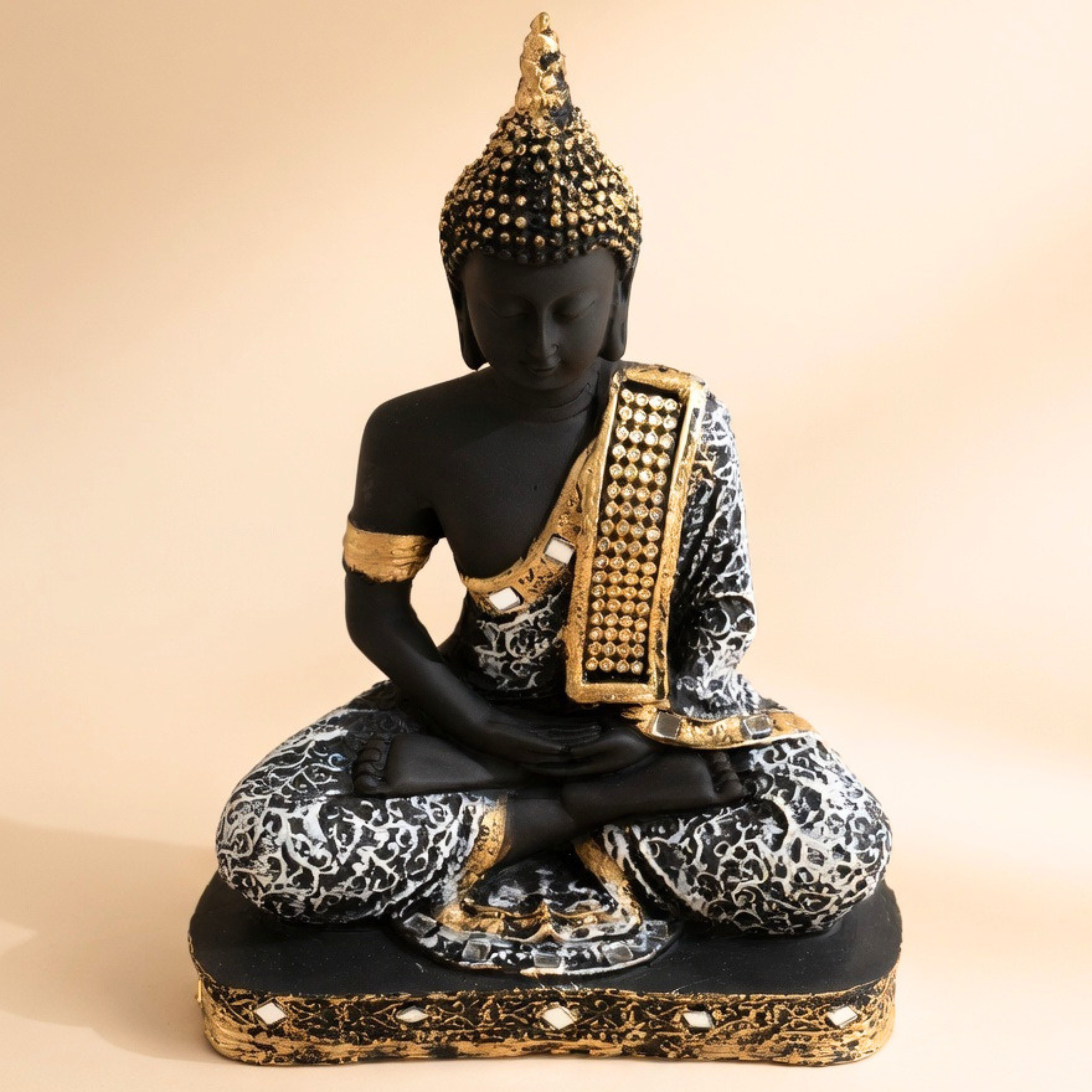 Handcrafted Meditating Buddha Statue – Peaceful Home Decor Idol