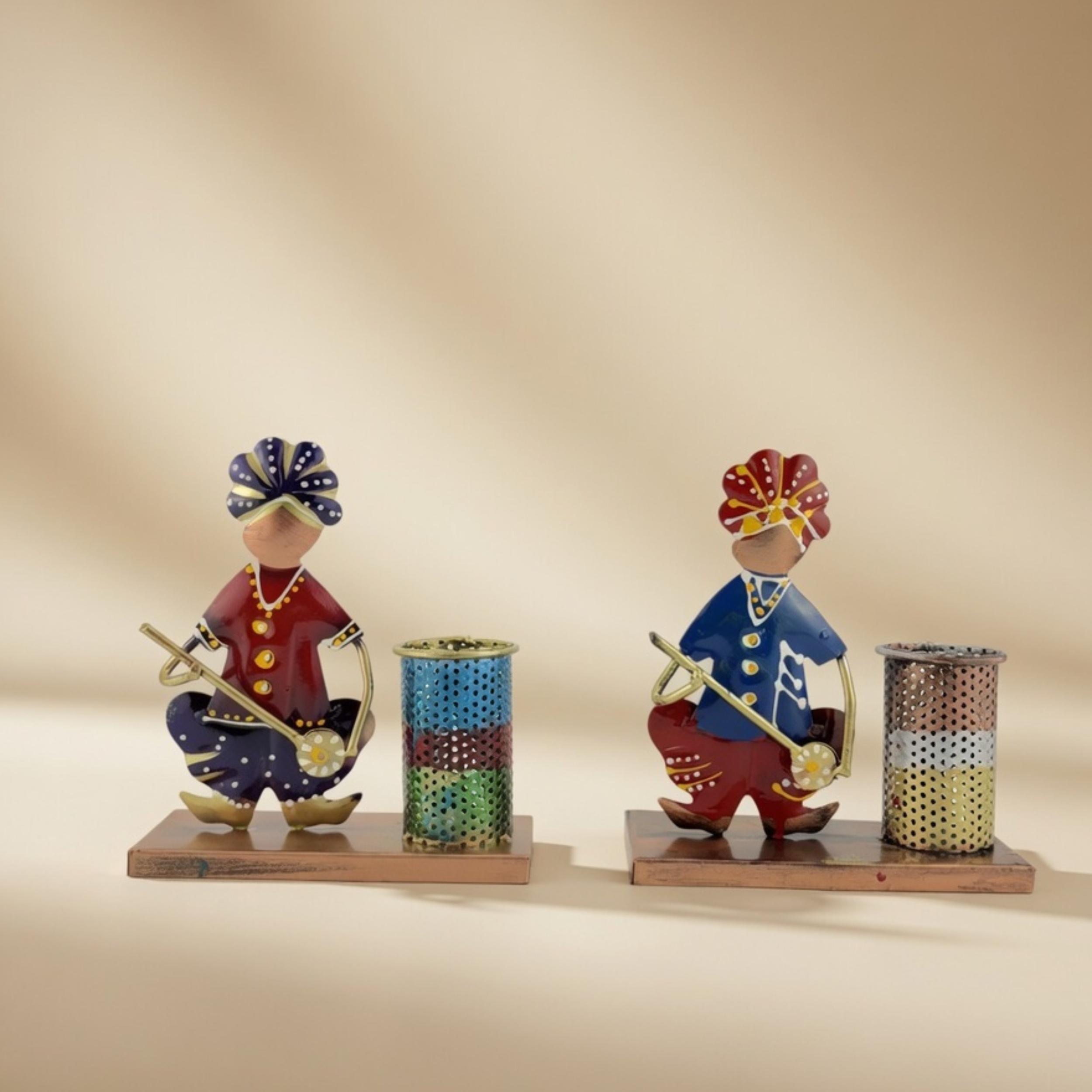 Handcrafted Pen Holder Set – Perfect Gift for Office & Study Table