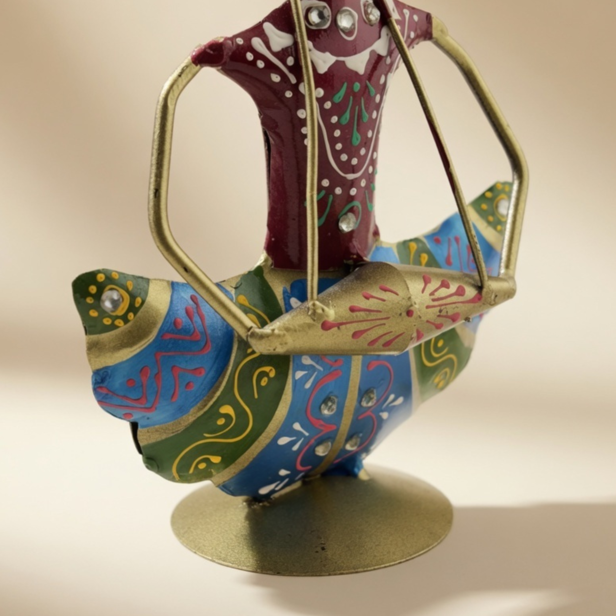 Handcrafted Sitting Sardar Musician Showpiece Set for Home Decor & Gifting | Gulabi Craft
