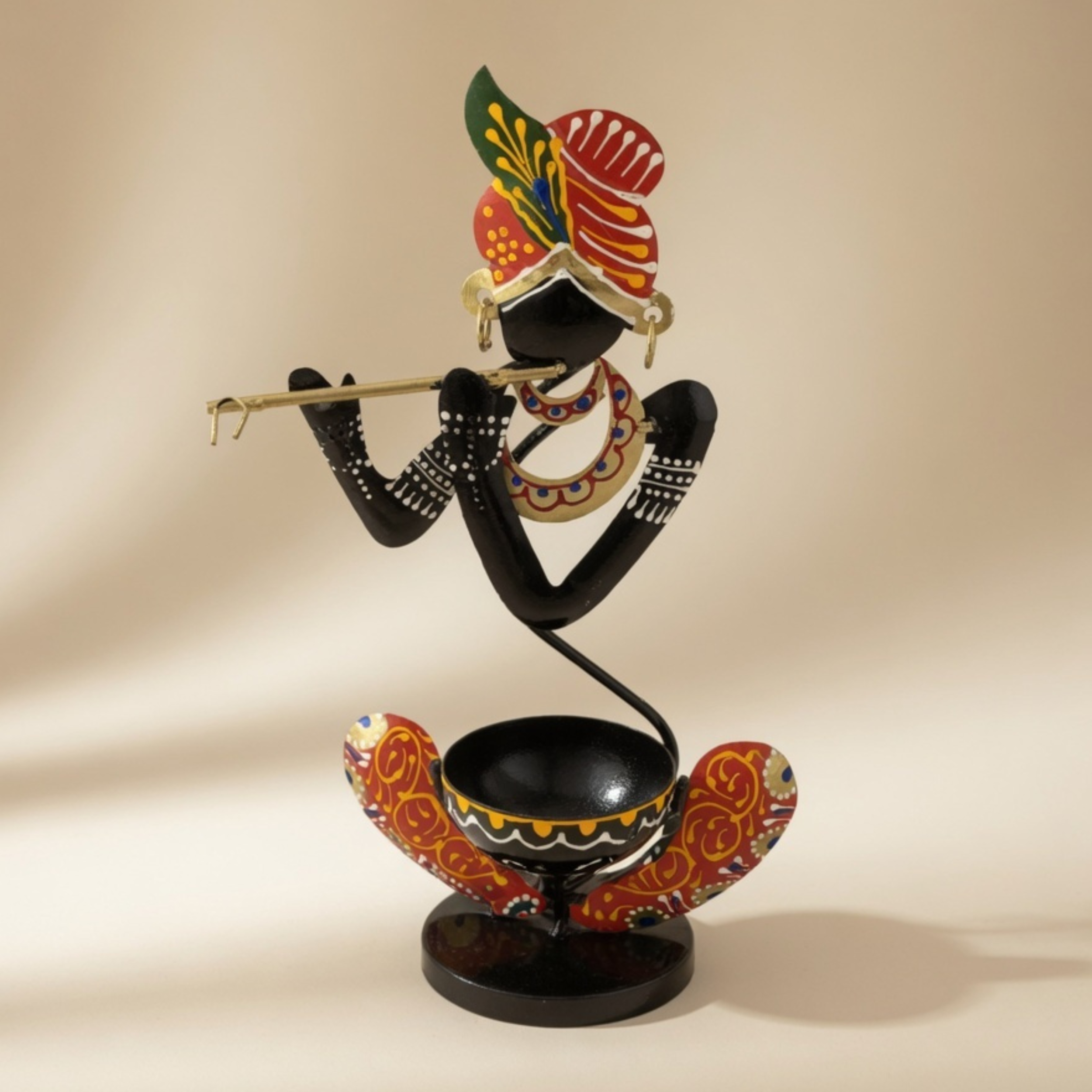 Handcrafted Diya Stand – Perfect Gift for Diwali & Festive Decor