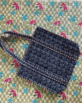 Indigo Elephant Quilted  Handcrafted Tote Bag – Premium Everyday Carry &amp; Eco-Friendly Gift Item | Gulabi Craft